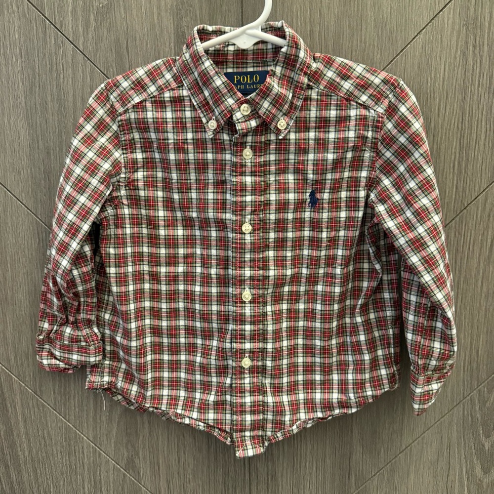 Polo by Ralph Lauren Kids Multicolor Plaid Button-Down Shirt